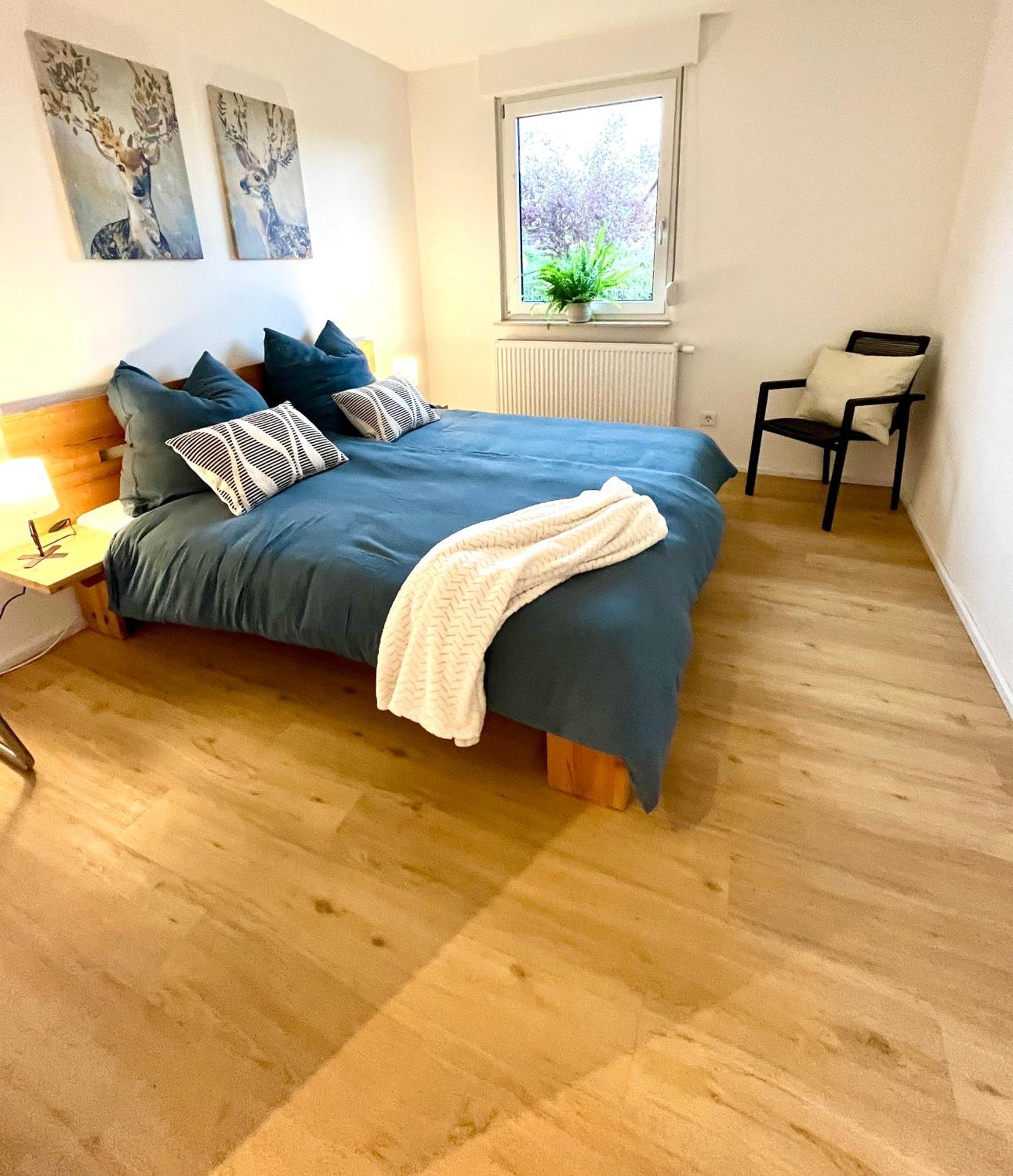 Ferienhaus Weinbergblick - Nahe Wuerzburg - 2 Schlafzimmer - Familienfreundlich - Terrasse Unterleinach Exteriér fotografie